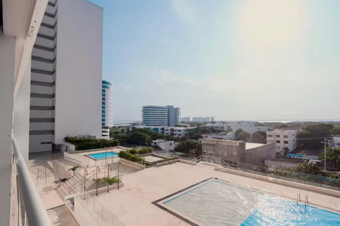 Brand New Beach Front Studio In Cartagena With Pool View Colombia